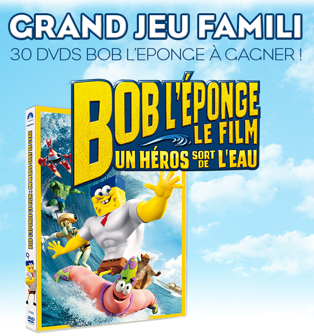 30 DVD Bob l’Eponge le film Bob640qualif