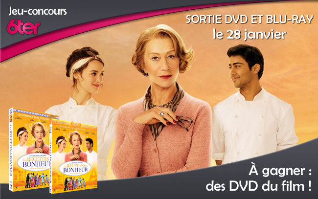  10 DVD du film "Les Recettes du bonheur" 650x4071