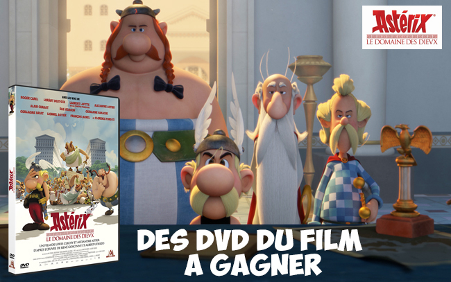 Des DVD "Astérix le domaine des dieux " à gagner AsterixM6KID