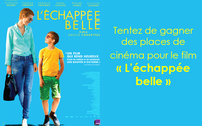  10 lots de 2 places de cinéma pour le film "L'échappée belle ECHAPPEEBELLE1