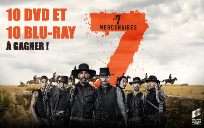 gagner des DVD et Blu-ray du film Les 7 Mercenaires 650x407_mercenaires