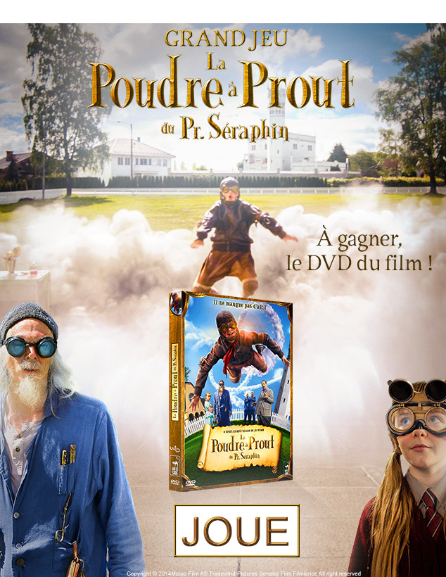 40 DVD « la poudre à Prout du Pr Séraphin » FondQuiz11