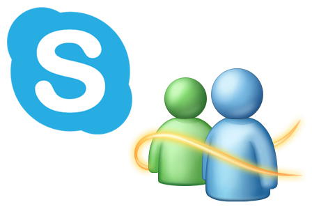 Skype e Messenger