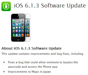 iOS 6.1.3