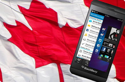 Blackberry e Canadá