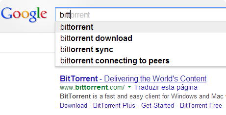 Bittorrent Google