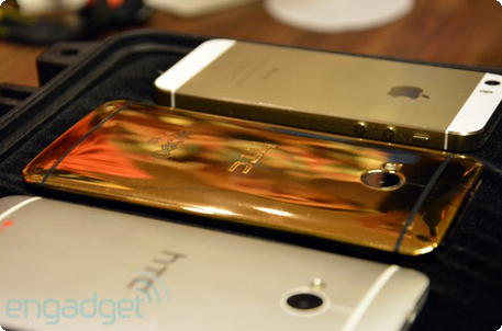 HTC One MOBO gold