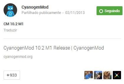 CyanogenMod 10.2 M1
