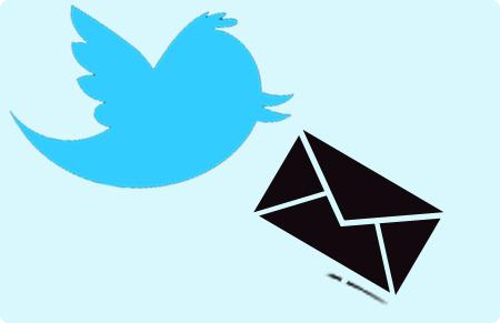 Twitter para o email