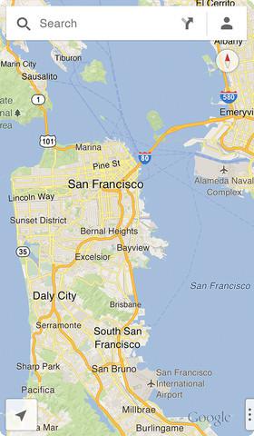 Google Maps para iOS