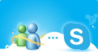 Messenger e Skype