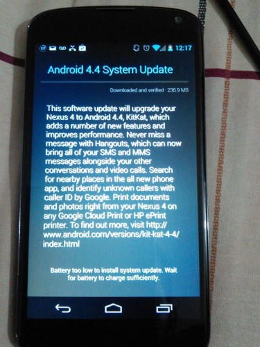 android 4.4 nexus 4