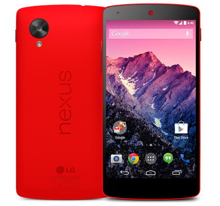 nexus 5 vermelho