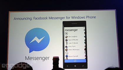 Facebook messenger windows phone