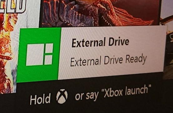xbox one drive externa