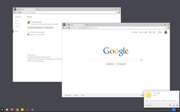 chrome os windows 7