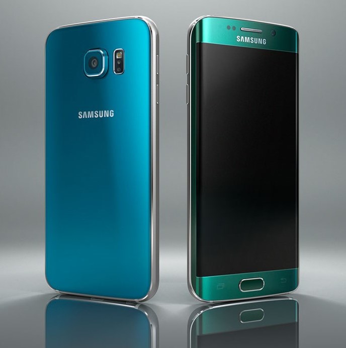 samsung galaxy green and blue