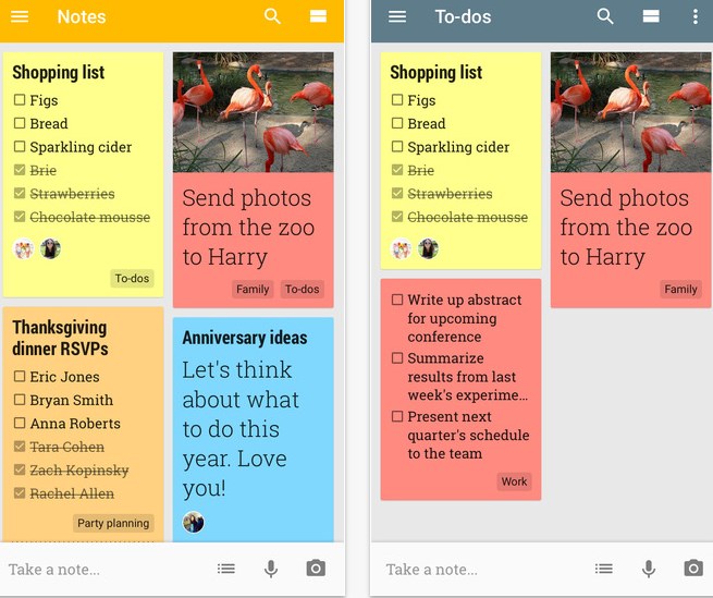 google keep