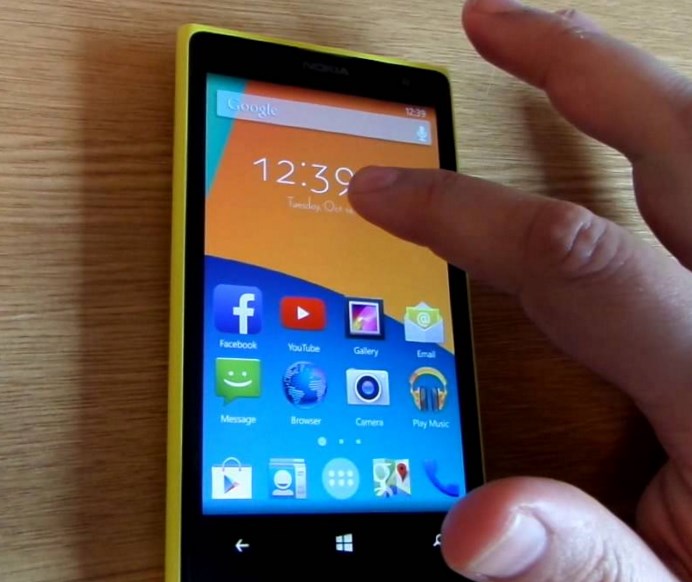 lumia android