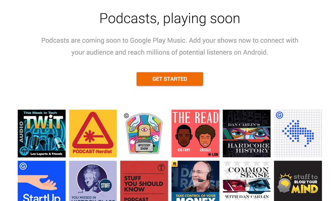 google play music podcast