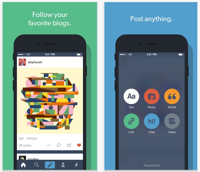 tumblr ios