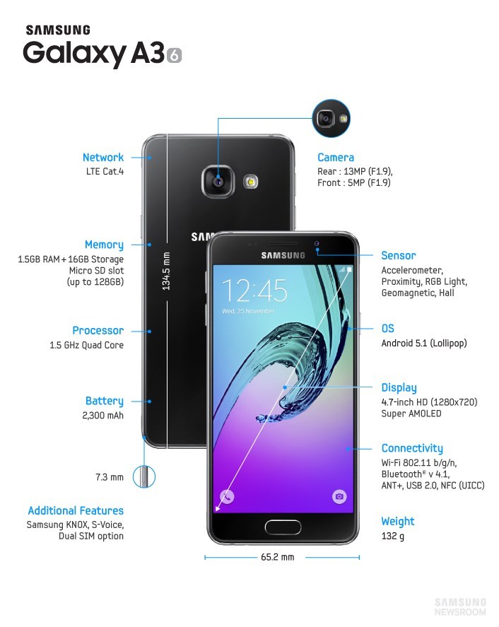 galaxy a3