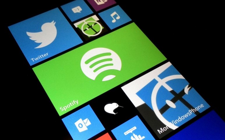 windows phone spotify