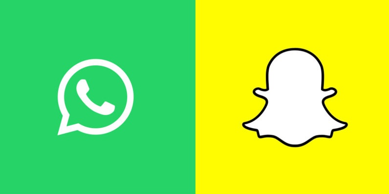 WhatsApp vs snapchat