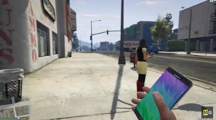 samsung galaxy note 7 no GTA V