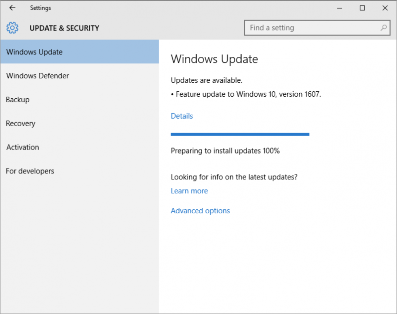 Download Windows 10 Anniversary Update Version 1607 RS1 Build 14393 chính thức Vforum.vn-348303-windows-10-anniversary-update-prompt-798x630