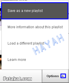 عمل قائمة تشغيل playlist خاصة على اليوتيوب youtube 13306225171509