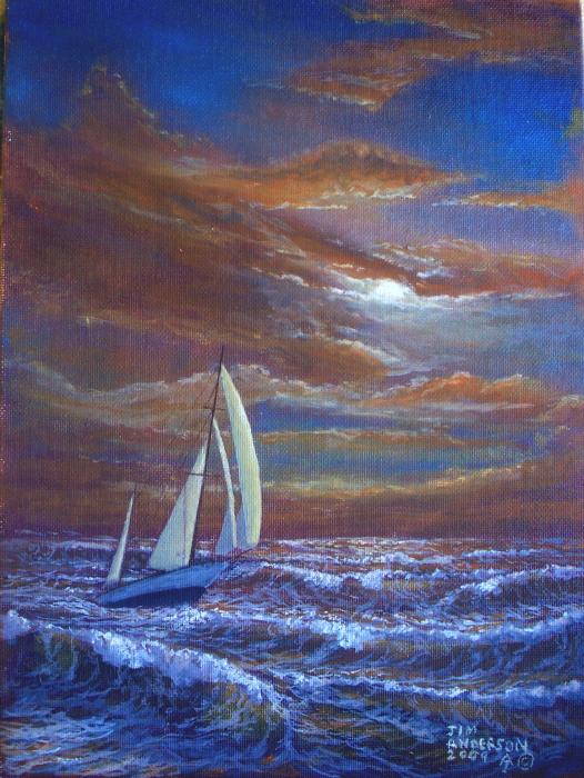 இலக்கை நோக்கி! Moonlight-sailing-james-anderson