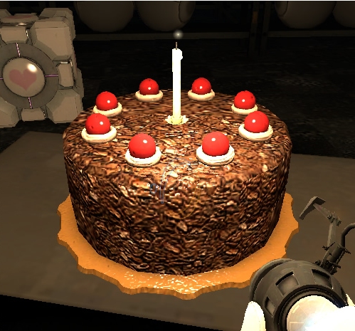 New Staff The_cake_is_a_lie_portal