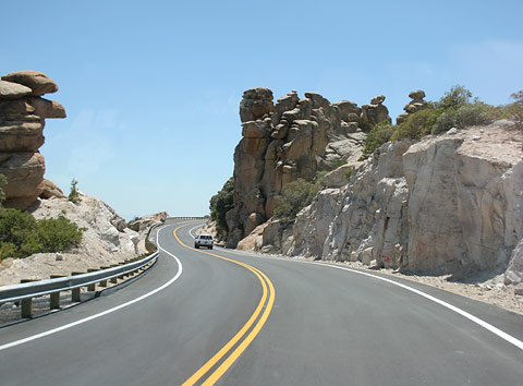 Carretera. Catalina-Highway