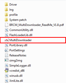 How to use Broadcom Multi Downloader Tool to flash Qualcomm based android device Broadcom-MultiDownloader-Open