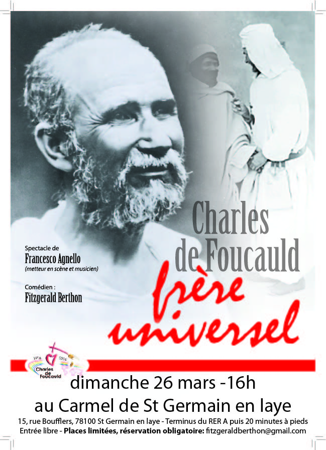 Prier avec LE FRÈRE CHARLES DE FOUCAULD : Découvre le sens profond qui motive ta vie avec Sa simplicité ! - Page 2 Charles-de-Foucauld-au-Carmel