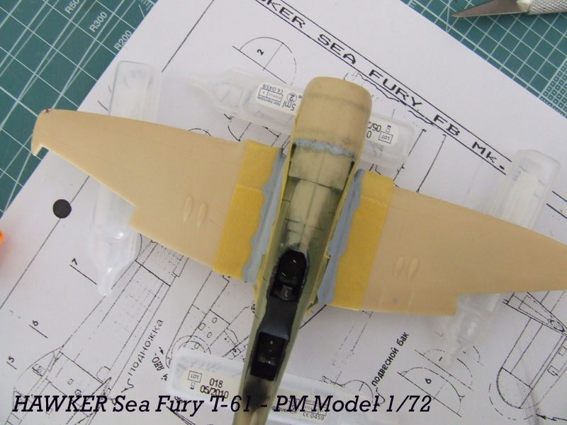 HAWKER Sea Fury T-61 - Bagdad Fury - [PM Model] 1/72  (sfury) - Page 2 Hawker039