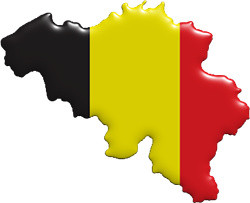 Round 1st : Miss België 2017 Belgium-map-flag