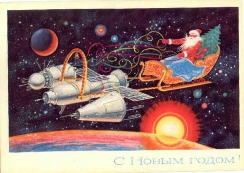 God jul till er alla! Santa-space