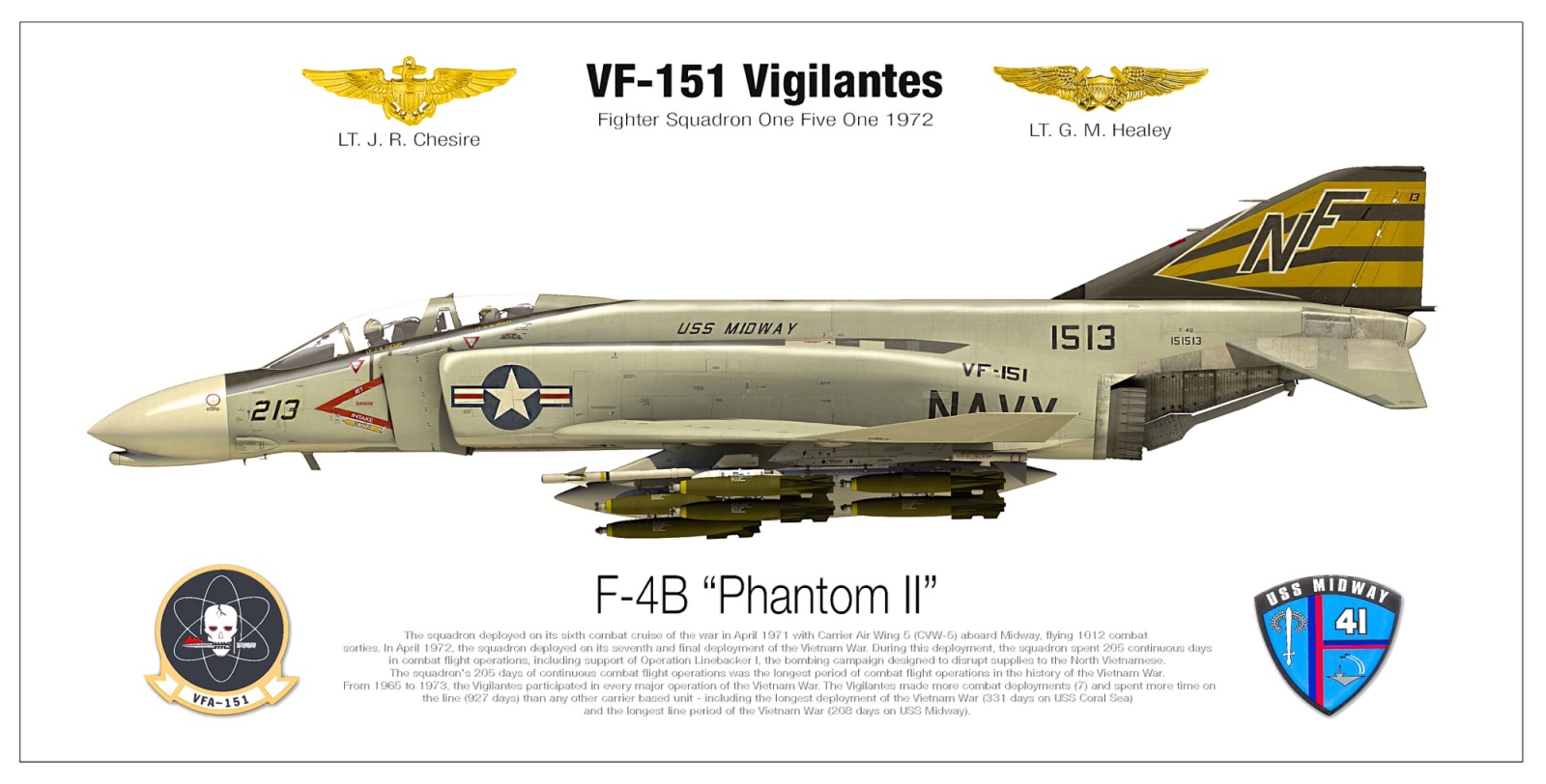 McDonnell Douglas F-4 Phantom IIN (interceptor y cazabombardero supersónico, biplaza, bimotor y de largo alcance USA) - Página 3 Nf-213
