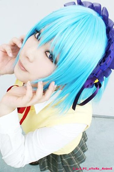 Peluca para cosplay de Kurumu (Rosario + vampire) 270