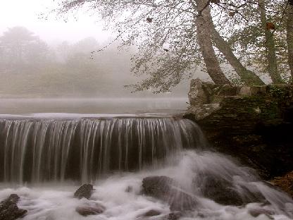 Lago Ishing Nevoeiro