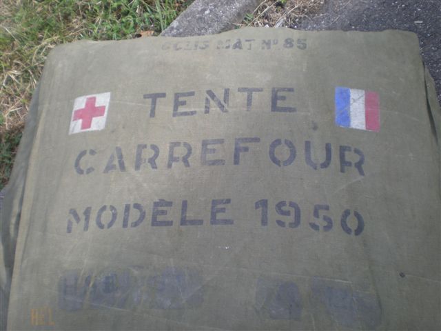 Toile de tente Carrefour Mle 1950 pour Hopital de campagne 2