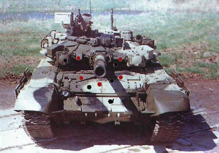 من أنواع الدبابات T-90