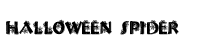 Pack TrueTypes parte 2 Halloweenspider