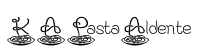 Pack TrueTypes parte 1 Pastaaldente