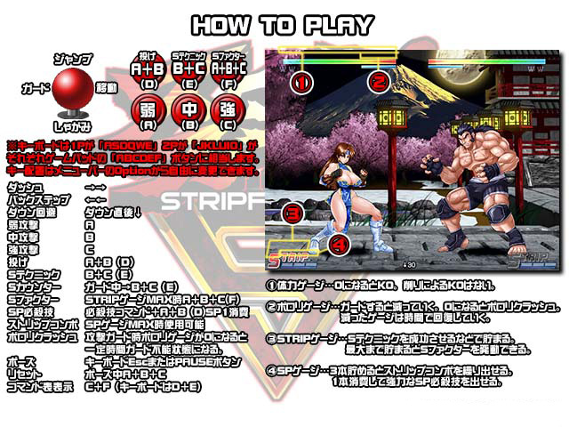 Strip Fighter 5 Arcade Edition Sf5ae_01