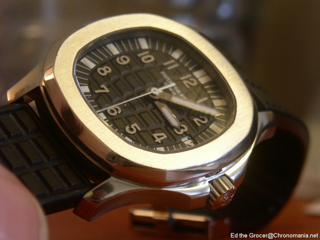 Plongeuse de salon ? Patek Philippe Aquanaut 5066 Image4958