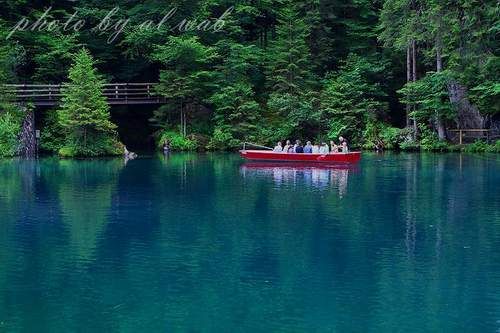 بحيرة blausee 2013 - صور بحيرة الدموع 2012 - السياحة فى بحيرة الدموع الرائعة 2013 Hwaml.com_1338428218_681