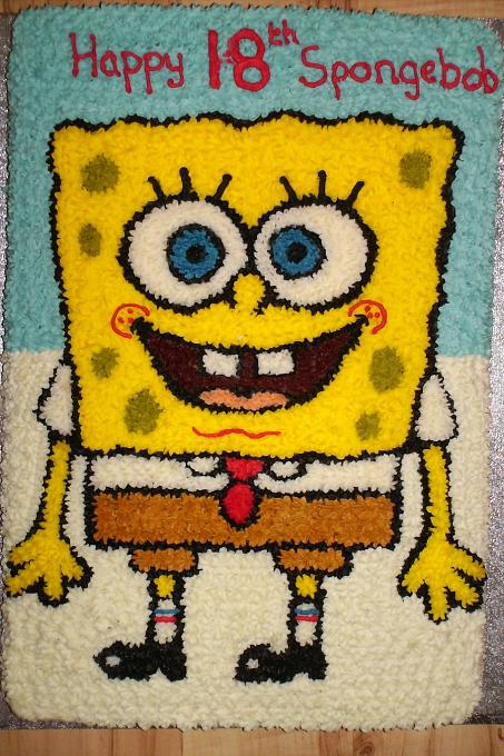 spong Bob cake B86ca9ef1a822ce82de9419bf8eab3fc